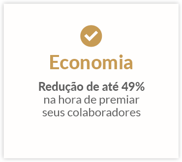 Cartão de Premiação para Funcionários